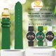 thumbnail image 2 of Correa de reloj para GUCCI YA1264065 Little Bee Bordado Gucci Correa de reloj de cuero genuino verde para hombres y mujeres Pulsera de 20 mm, 2 of 5