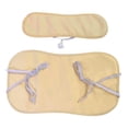 thumbnail image 1 of Juego de envoltura de paquete de aceite de ricino reutilizable sin desorden portátil ajustable con bolsa frontal conveniente franela suave lavable a Cordón Elástico Sunnimix Paquete de aceite de ricino, 1 of 8