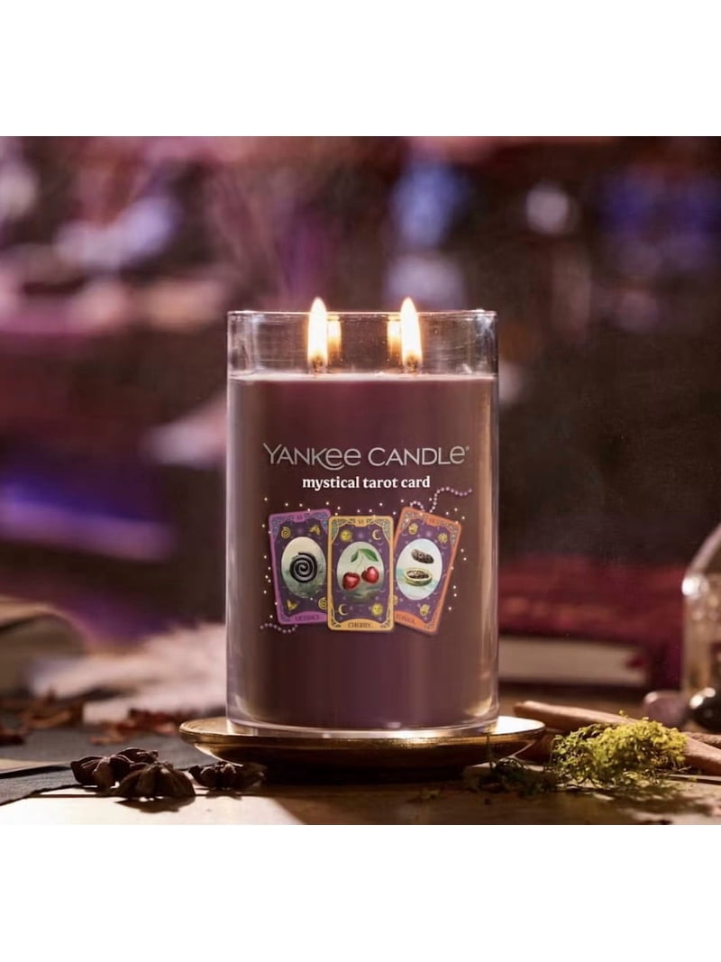 Yankee Candle Halloween MYSTICAL TAROT CARD 2-Wick Signature Large
