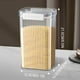 thumbnail image 3 of Recipientes herméticos para almacenar alimentos | Juego de 4 piezas con tapa | Frascos de cocina apilables para harina, azúcar, refrigerios y productos secos | Plástico sin BPA, 3 of 3