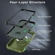 thumbnail image 5 of Funda Case MYBAT Maverick Mag clip para iPhone 16 PRO MAX - Verde con mica, 5 of 10