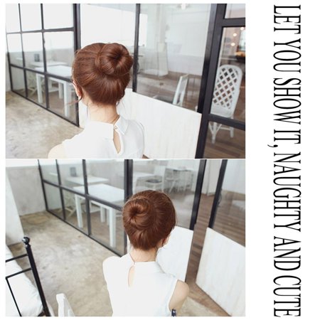 Women Up Do Hair Styling Band Diy Hair Bun Maker Curler Quick Fold