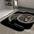 thumbnail image 5 of 1pc Misty Pine Forest Bathroom Rug Bathroom Decor and Accessories- Durable,Anti Slip,And Quick Drying,Suitable For Indoor/outdoor Use - Perfect For Bathrooms,Bedrooms,Kitchens, 5 of 9
