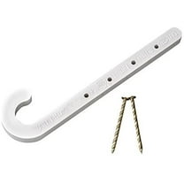 6-Pk. .5 x 4-In. Copper Tube Size Baby J-Hook Pipe Holder