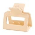 thumbnail image 5 of Skymirror Women Hair Claw Hollow Out Solid Color with Teeth Anti-slip Strong Claw Hair-fixed Anti-break Frosted Oblong Shape Lady Hair Grip Hair Accessories, 5 of 8