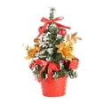 thumbnail image 1 of Yuarrent Árbol de Navidad de 20cm, paisaje de escritorio Artificial, decoración de de Navidad, fotografía, arte, artesanía, adorno para el Kits de decoración para fiestas, 1 of 6
