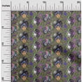thumbnail image 2 of oneOoneCottonFlexDarkOliveGreenFabricAfricanSewingCraftProjectsFabricPrintsByYard40InchWide, 2 of 4