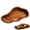 Brown, variant on Natural Wood Fruit Bowl, 2026 New Unique Handmade Wood Serving Platter, Wooden Fruit Snack Dish for Sandwich Bread Serving, Appetizer Display, Vintage Ring Dish, Hand Carved Artworks