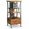 Sauder Home Trends Miranda Audio Tower, Brushed Maple