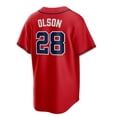 thumbnail image 3 of Atlanta Braves Acuna Jr. 13 Olson 28 Albies 1 Adult Baseball Jersey M, 3 of 4