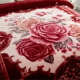 JML Queen Mink Plush Fleece Bed Blanket For Winter, 520GSM Silky Soft