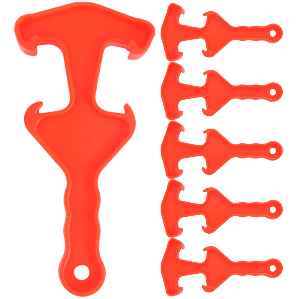 6pcs Bucket Opener Container Double Sides Bucket Lid Lifter Tool Pail