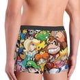 thumbnail image 3 of Saiise Mario Aa Men's Underwear Boxer Briefs Cotton Trunks Short Leg Underwear (S-XXL), 3 of 7