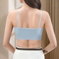 thumbnail image 4 of Hrsba Front Closure Bras for Women Solid Color No Underwire Side Support Breathable Lightweight Daily Wear Soft Support, 4 of 5