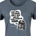 thumbnail image 3 of The Big Lebowski - That's Just Like Uh, Your Opinion - Women's Any Way Dress, 3 of 5