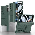 thumbnail image 1 of Armor Case Compatible With Samsung Galaxy Z Fold 4, Hard Pc Cover With Pen Holder, Magnetic Hinge&kickstand, 1 of 5
