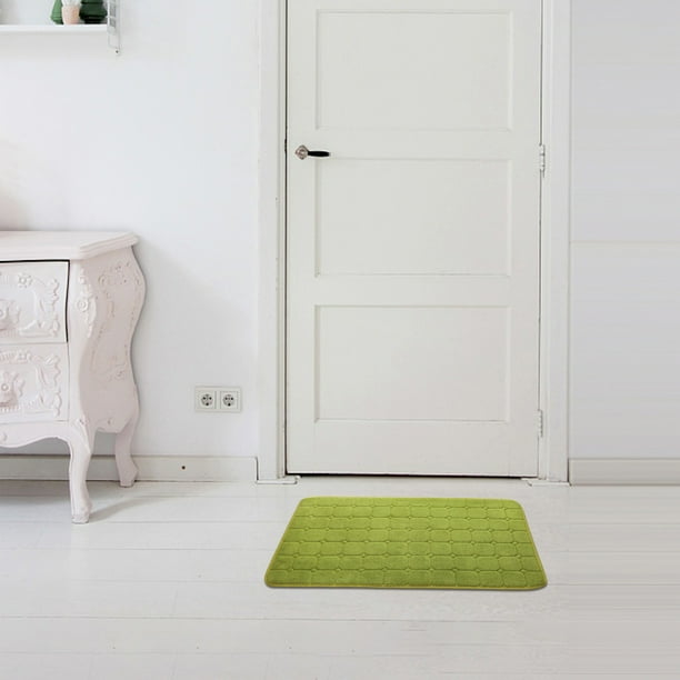 Alfombra de baño de espuma viscoelástica Tapete de baño suave y absorbente para baño y dormitorio