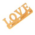 thumbnail image 4 of Gancho de madera autoadhesivo gancho de madera colgador de pared sobre el soporte de la puerta perchero de ropa 3hooks - amor Magideal Gancho de madera autoadhesivo, 4 of 7