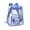 Blue, variant on Weebloom Large School Clear Backpack For Kids Boys Girls Waterproof Transparent Large Capacity For Outdoor Travel Bookbag Middle High School College Black