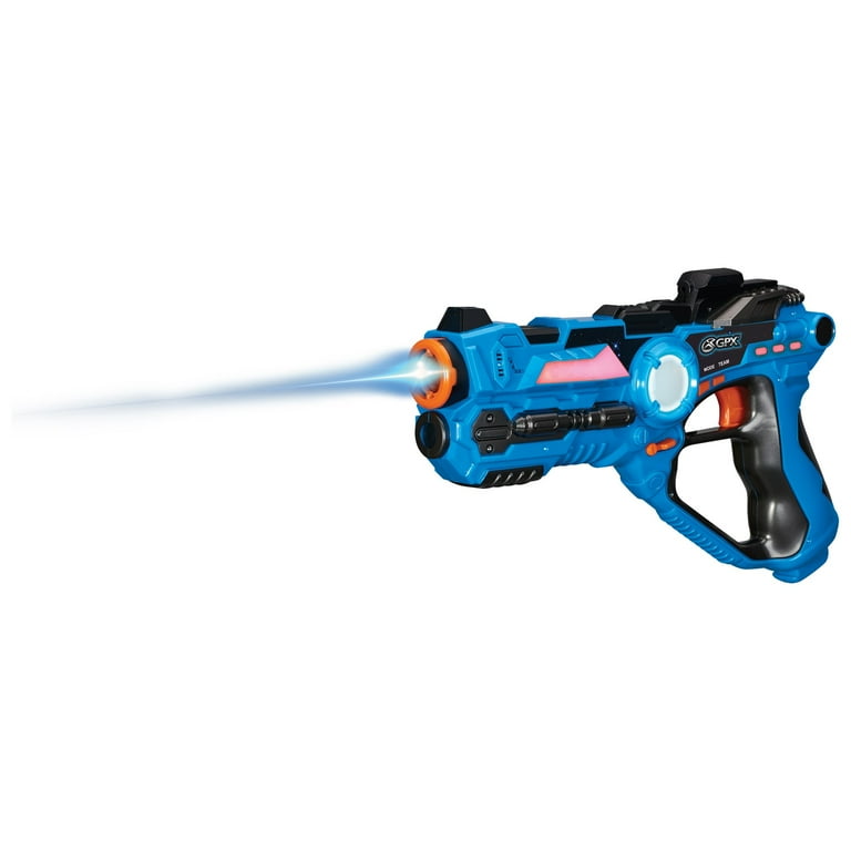 GPX Laser Tag Blaster Set - 4-Player Game - Up to 130 Range