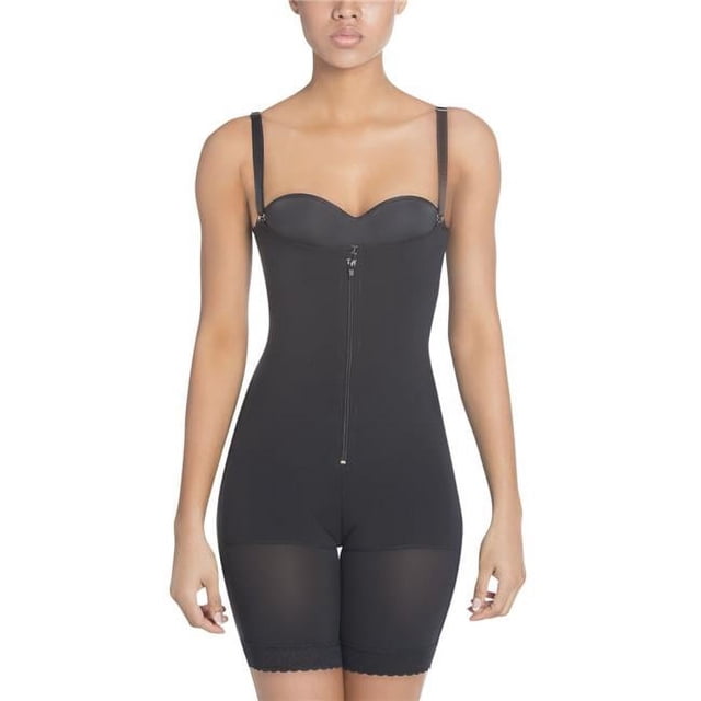 Derriere de Compression Haute Levée Mi-Cuisse Shaper-Black-S