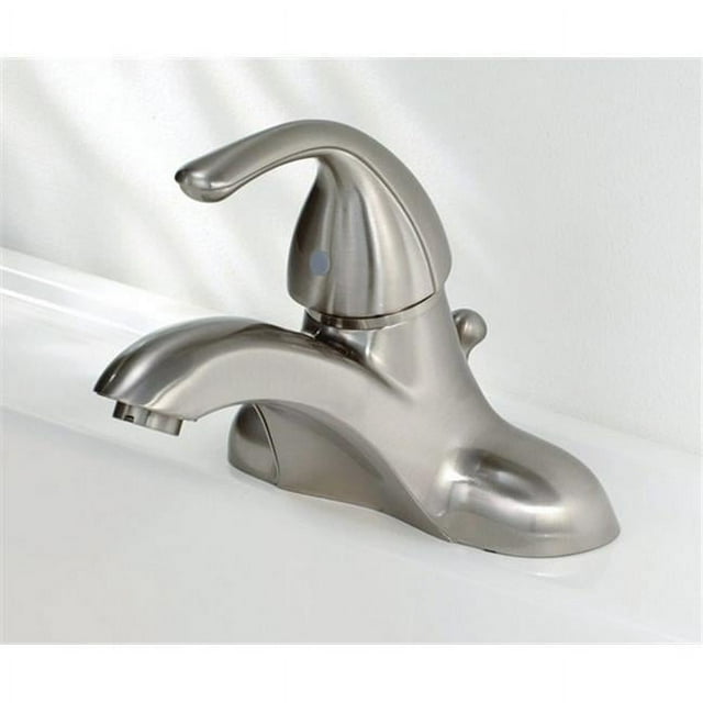 Oakbrook F41BC411ND-ACA1 Robinet de Lavabo à Poignée Unique Chromé Série Côtière Sans Pop-Up