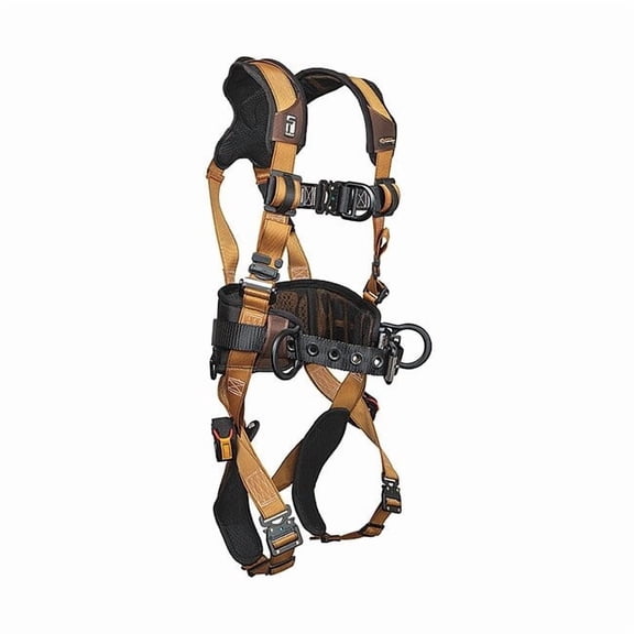Falltech Full Body Harness,Vest Style,With Belt 7083BFDXL