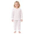 thumbnail image 3 of BenBen Kids Toddler Girl Pajamas Pj Set Long Sleeve Snug Fit Soft & Cozy Size 2Y to 10Y, 3 of 4