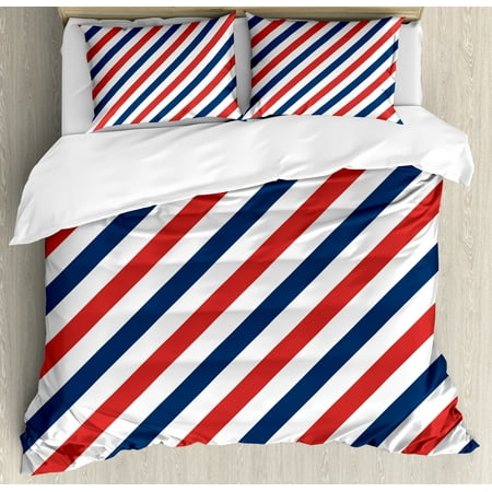 Harbour Stripe Duvet Cover Set Vintage Barber Pole Helix Of