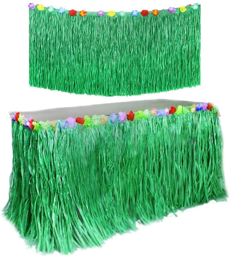 Hawaiian Table Skirts, Tablecloths Hawaii Table Decorations Party Items