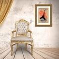thumbnail image 3 of Vintage Apple Collection 23x32 Gold Ornate Wood Framed with Double Matting Museum Art Print Titled - Loterie Nationale, 3 of 4