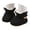 Black, variant on LIUYUNNN Soft Baby Sneakers For And Toddlers Breathable Easy Hook And Loop Closure Flexible Sole First Walking Shoes Size 9 Toddler Shoes, Size 4