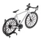 thumbnail image 4 of 1/14 bicicleta de carreras de aleación simulada Mini réplica de bicicleta modelo decoración artesanía Plata perfke Mini bicicleta fundida a presión, 4 of 8