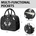 thumbnail image 6 of Lunch Bag Lunch Box for Women Reusable Insulated Lunch Bags,Water-Resistant Gothic Cooler Lunch Tote Bag, Large Capacity for Work Travel Picnic, 6 of 6