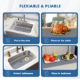 thumbnail image 5 of Bestjing Protectores de silicona para fregadero de cocina, 28,3 x 15,7 pulgadas, accesorio protector de cocina, alfombrilla antideslizante resistente al calor para la parte inferior de la granja, porc, 5 of 5