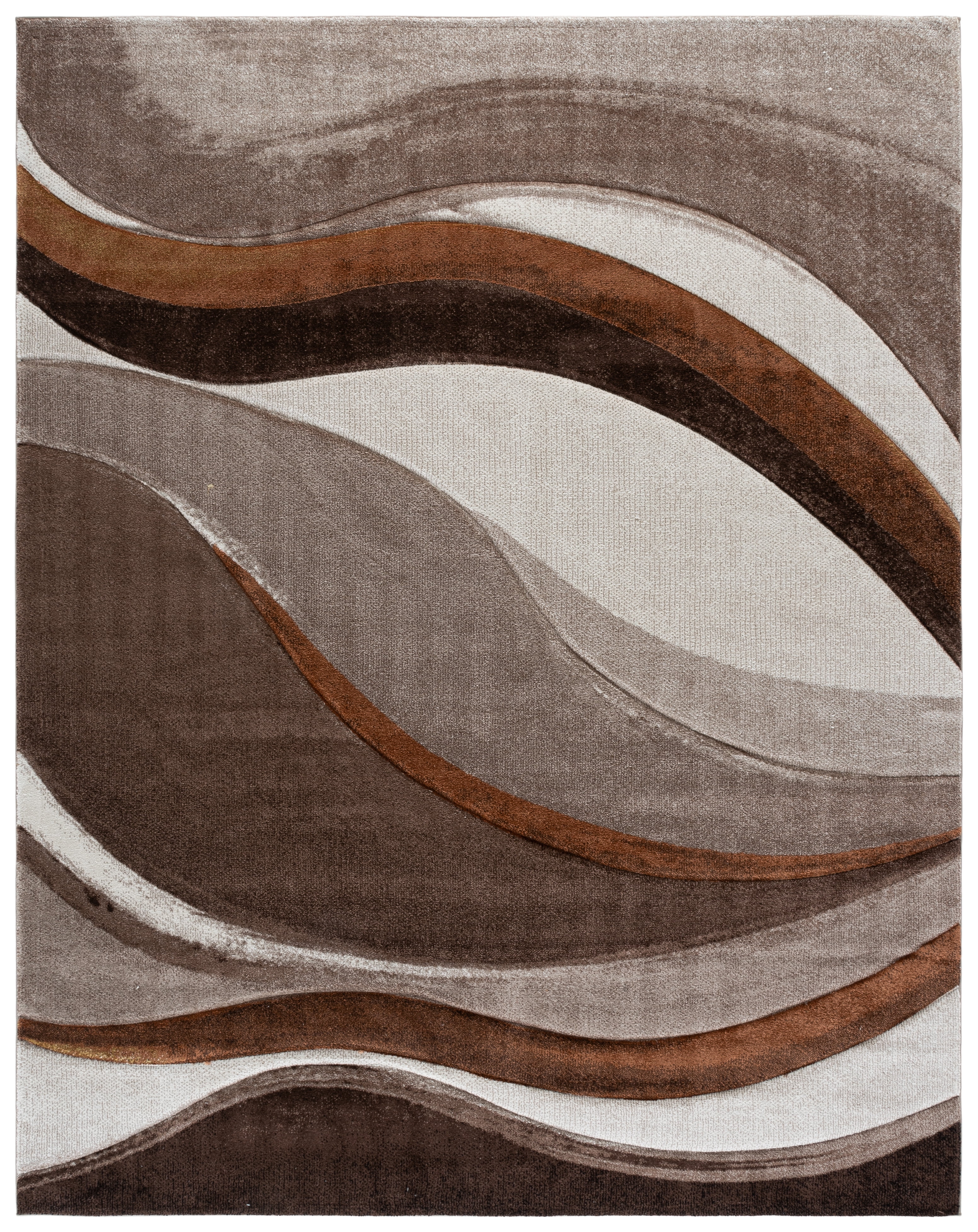 Safavieh Hollywood Dalton Abstract Area Rug, Beige/Brown, 9' x 12'