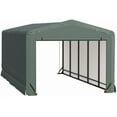 thumbnail image 3 of ShelterTube Wind and Snow-Load Rated Garage, 10x23x8 Green, 3 of 7