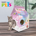 thumbnail image 5 of CASA DE CARTON CON RASCADOR P/GATO ALGODON DE AZUCAR, 5 of 5