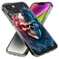 thumbnail image 2 of MUNDAZE Apple iPhone 7/8 Plus Cyberpunk Machine Headphones Skull Double Layer Phone Case Cover, 2 of 5