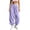 Purple, variant on Gym Sweatpants Women Zaewscy Women Fashion Solid Casual Elastic Waist Long Sweatpants With Pockets Khaki M