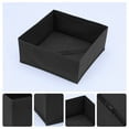 thumbnail image 2 of Unique Bargains Fabric Storage Cube Storage Bin Storage Basket Black, 2 of 8