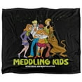 thumbnail image 2 of Scooby-Doo Meddling Kids Officially Licensed Silky Touch Super Soft Throw Blanket 50' x 60', 2 of 6