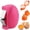 Pink, variant on Egg Shell Opener, Upgrade Stainless Steel Eggs Cutter Eggs Cracker Tool, Eggs Separator Tools for Raw and Hard Boiled Eggs Peeler Shell Remover Kitchen Gadgets (Orange)