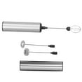 thumbnail image 3 of Handheld Milk Foamer Frother, Stainless Steel Electric Milk Frother Electric Milk Frother Handheld Foam Maker For Coffee Cappuccino  Macchiato, 3 of 8