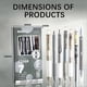 thumbnail image 2 of Black Gel Pen for Students Multipurpose Smoothing Ink Pen for Student, 2 of 5