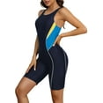 thumbnail image 5 of Attraco One Piece Athletic Swimsuits for Women Boyleg Swimwear Racerback Bathing Suits, 5 of 6