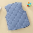 thumbnail image 5 of Gubotare Fleece Vest Kids Warm Jacket Vest for Baby Toddler Girls Cute Soft Waistcoat Jackets 18 24 Months (Blue,18-24 Months), 5 of 7