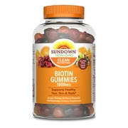 Sundown Biotin 1000 mcg, 130 Gummies