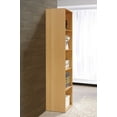 thumbnail image 4 of Hodedah 5-Shelf Bookcase, Beech, 4 of 6