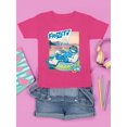 thumbnail image 3 of Frozeti the Yeti - Dippin’ Dots Summer Vibes Graphic Youth's T-shirt, 3 of 4
